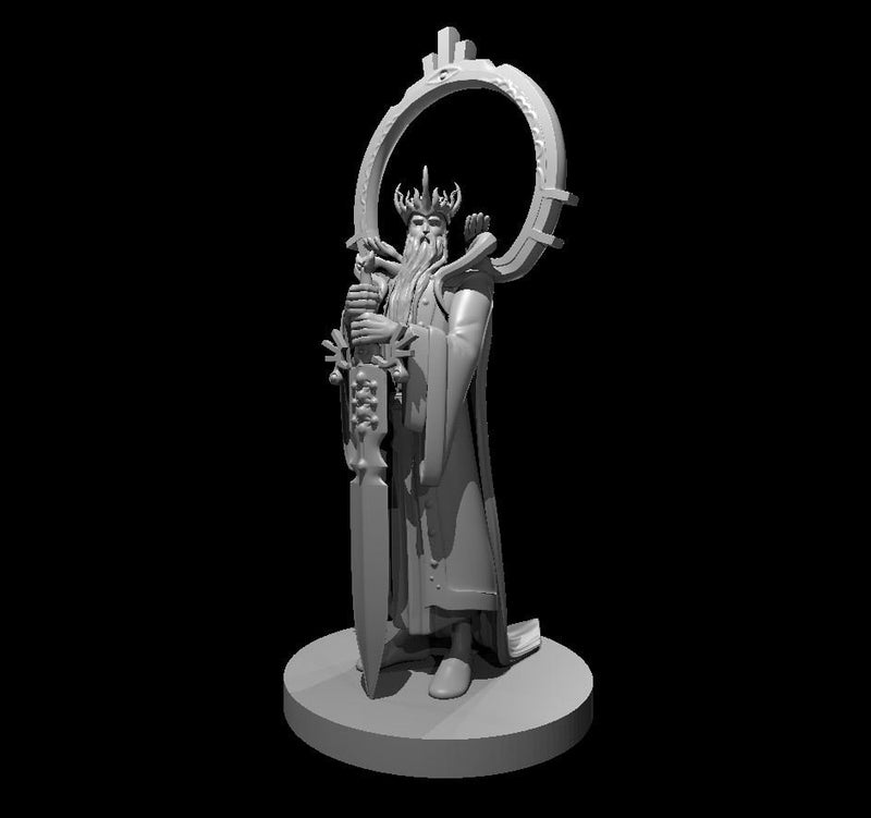 Celestial King Mini - DND - Pathfinder - Dungeons & Dragons - RPG - Tabletop - mz4250- Miniature-28mm-1"Scale