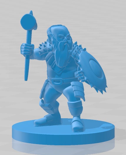 Duergar Mini - DND - Pathfinder - Dungeons & Dragons - RPG - Tabletop - mz4250- Miniature-28mm-1"Scale