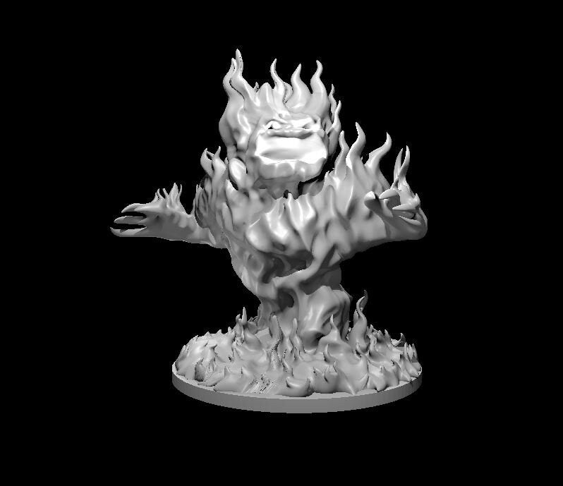 Elementals Mini - DND - Pathfinder - Dungeons & Dragons - RPG - Tabletop - mz4250- Miniature-28mm-1"Scale