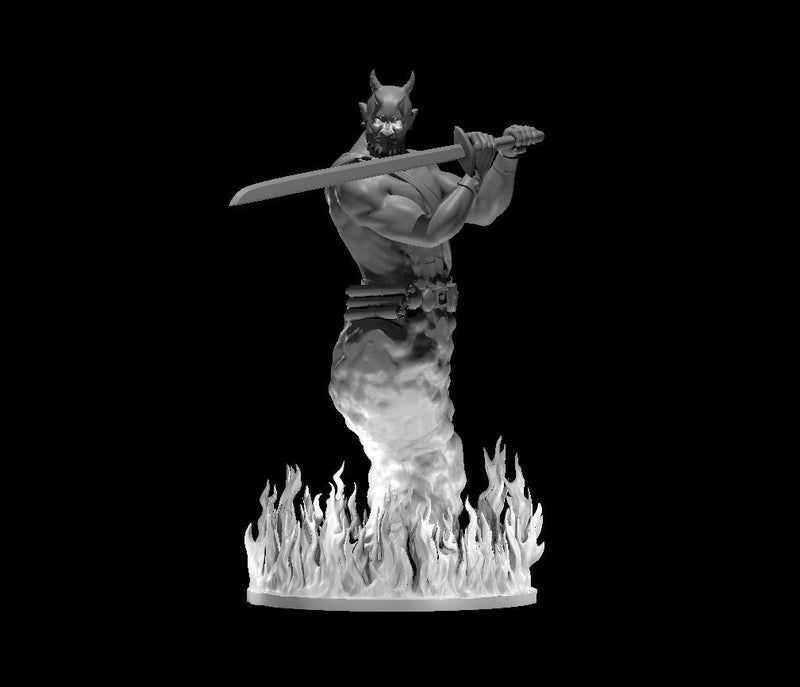 Efreeti Mini - DND - Pathfinder - Dungeons & Dragons - RPG - Tabletop - mz4250- Miniature-28mm-1"Scale