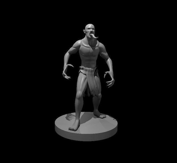 Ghoul Mini - DND - Pathfinder - Dungeons & Dragons - RPG - Tabletop - mz4250- Miniature-28mm-1"Scale