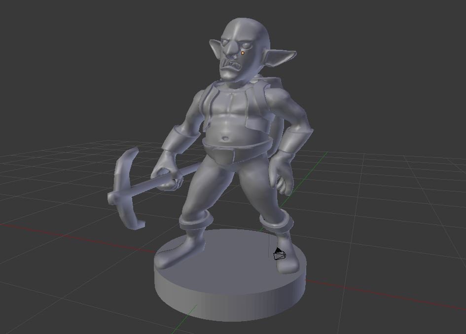 Snirfneblin Deep Gnome Mini - DND - Pathfinder - Dungeons & Dragons - RPG - Tabletop - mz4250- Miniature-28mm-1"Scale