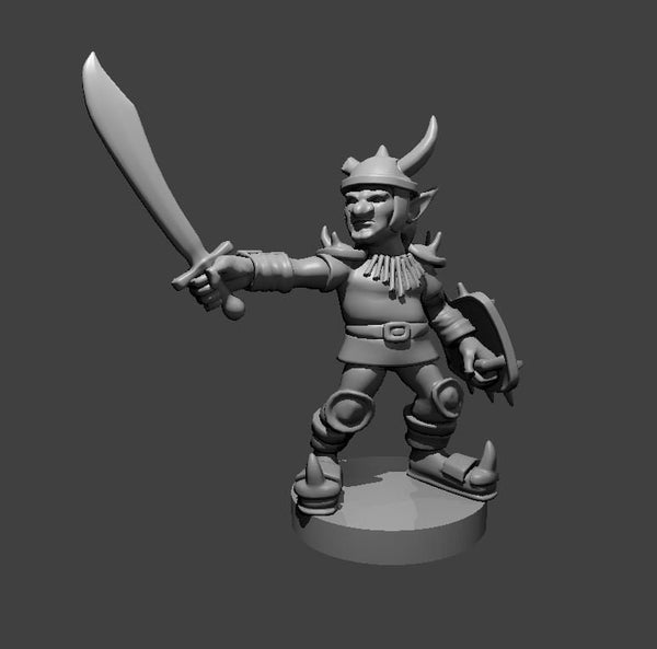Goblins Mini - DND - Pathfinder - Dungeons & Dragons - RPG - Tabletop - mz4250- Miniature-28mm-1"Scale