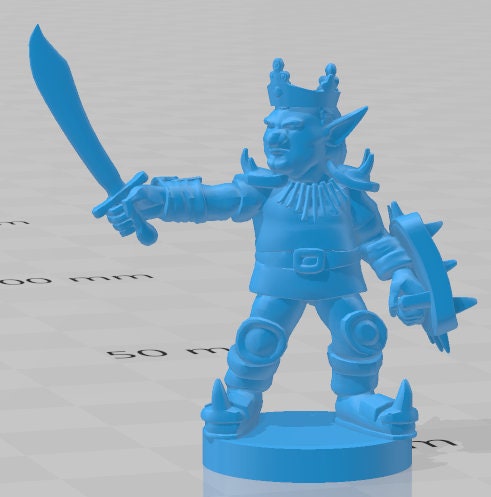 Goblins Mini - DND - Pathfinder - Dungeons & Dragons - RPG - Tabletop - mz4250- Miniature-28mm-1"Scale