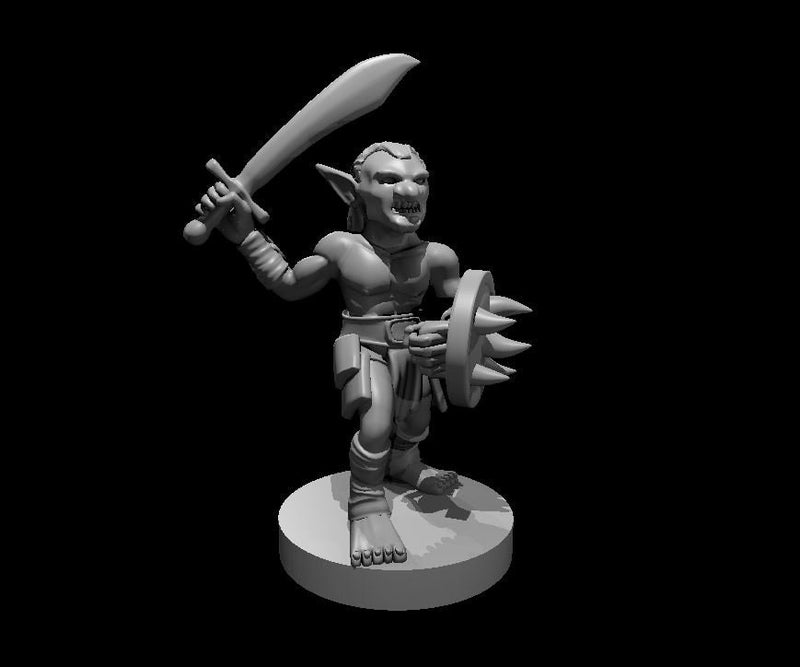 Goblins Mini - DND - Pathfinder - Dungeons & Dragons - RPG - Tabletop - mz4250- Miniature-28mm-1"Scale