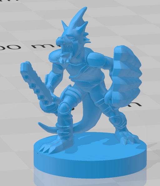 Jungle Kobold Mini - DND - Pathfinder - Dungeons & Dragons - RPG - Tabletop - mz4250- Miniature-28mm-1"Scale