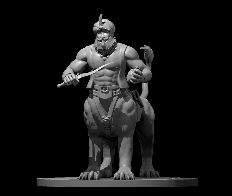 Lamia Mini - DND - Pathfinder - Dungeons & Dragons - RPG - Tabletop - mz4250- Miniature-28mm-1"Scale