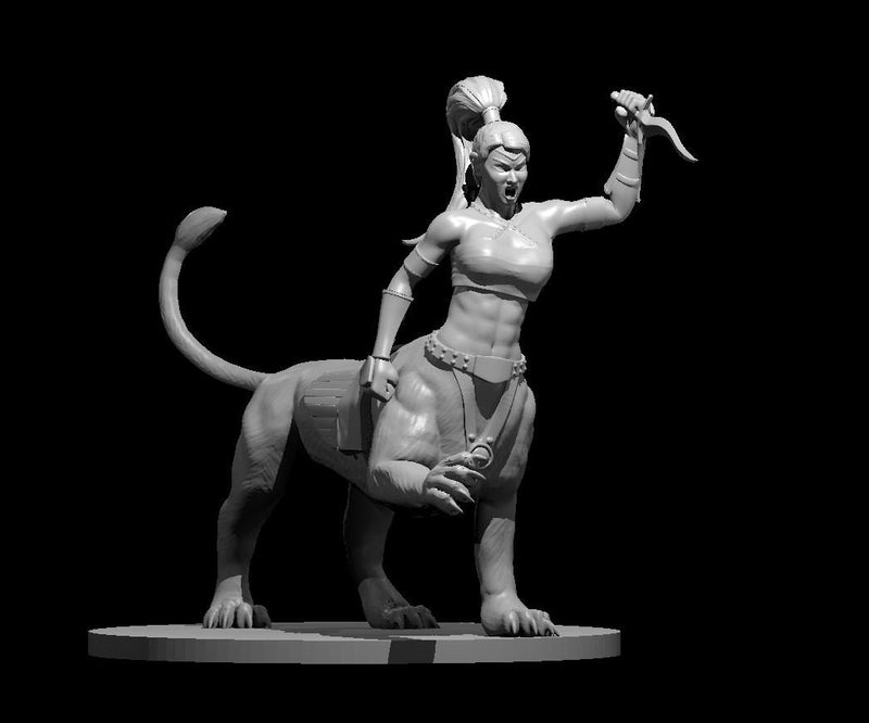 Lamia Mini - DND - Pathfinder - Dungeons & Dragons - RPG - Tabletop - mz4250- Miniature-28mm-1"Scale