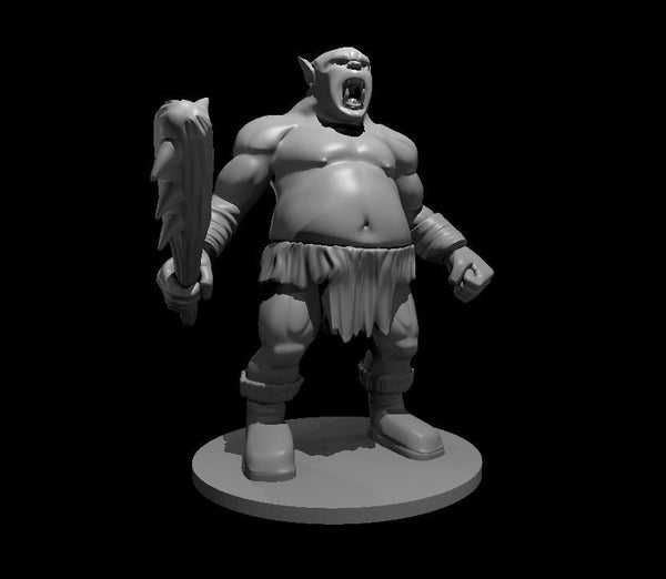 Ogre Mini - DND - Pathfinder - Dungeons & Dragons - RPG - Tabletop - mz4250- Miniature-28mm-1"Scale