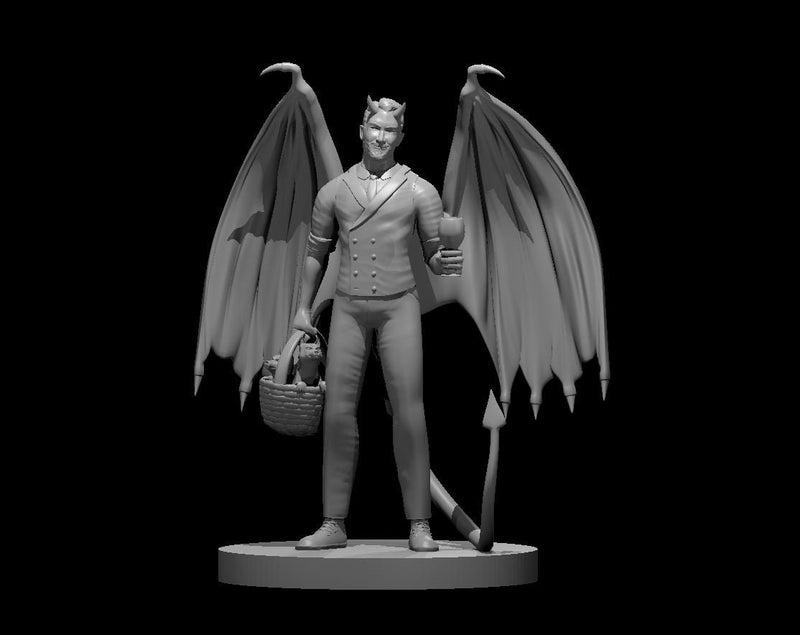 Incubus Mini - DND - Pathfinder - Dungeons & Dragons - RPG - Tabletop - mz4250- Miniature-28mm-1"Scale