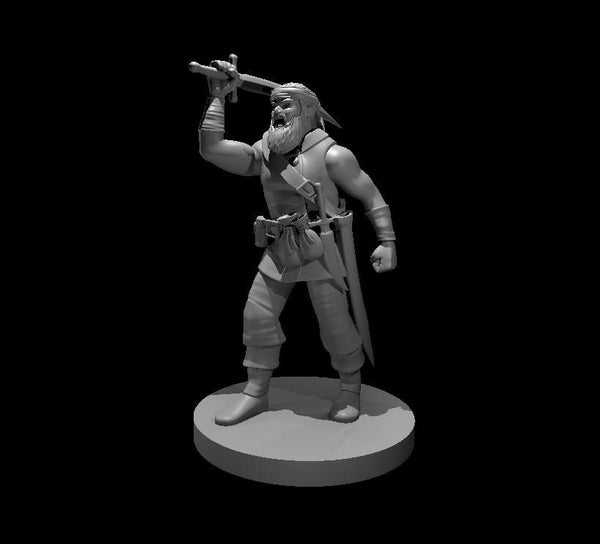 Bandit Mini - DND - Pathfinder - Dungeons & Dragons - RPG - Tabletop - mz4250- Miniature-28mm-1"Scale