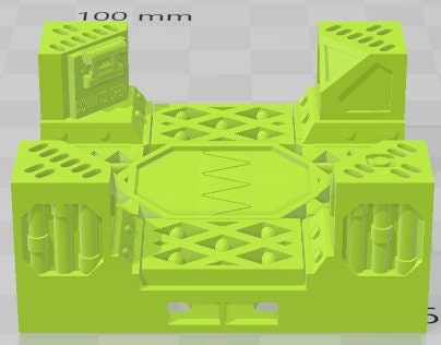 Access Corridors Set 1 - Space Ships 3 - Pathfinder - Dungeons & Dragons -RPG- Tabletop-Terrain-28 mm/1-AetherStudios