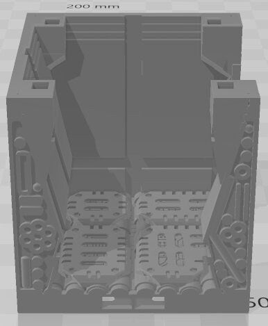 Passageways Set 1 - Space Ships 3 - Pathfinder - Dungeons & Dragons -RPG- Tabletop-Terrain-28 mm/1-AetherStudios