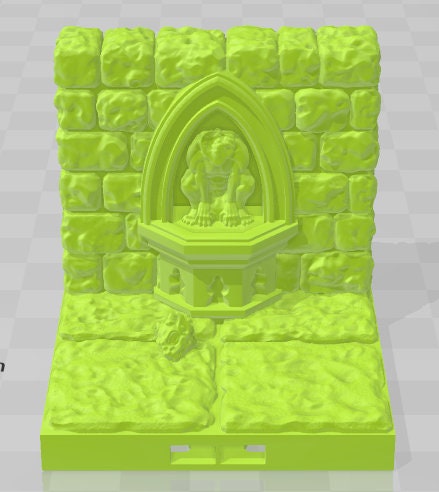 Alcoves - Crypt Of Doom -Fat Dragon Games- DND- Pathfinder -RPG- Terrain-28 mm / 1" - Dungeon & Dragons -