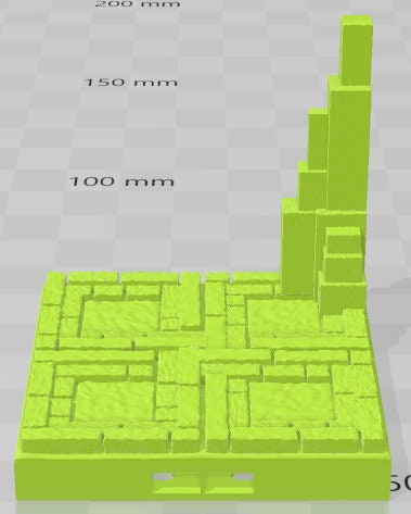 Aztlan Pillars - Pathfinder - Dungeons & Dragons - RPG - Tabletop - Terrain - 28 mm / 1" -  - Aether Studios