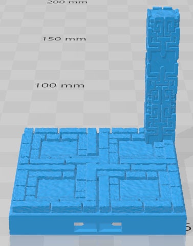 Aztlan Pillars - Pathfinder - Dungeons & Dragons - RPG - Tabletop - Terrain - 28 mm / 1" -  - Aether Studios