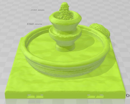 Peaceful Fountains - Pathfinder - Dungeons & Dragons - RPG - Tabletop - Terrain - 28 mm / 1" -  - Aether Studios