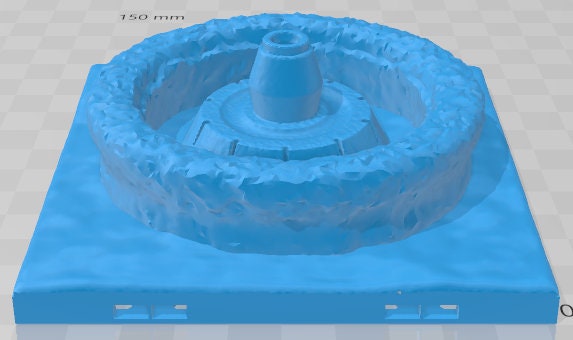 Peaceful Fountains - Pathfinder - Dungeons & Dragons - RPG - Tabletop - Terrain - 28 mm / 1" -  - Aether Studios