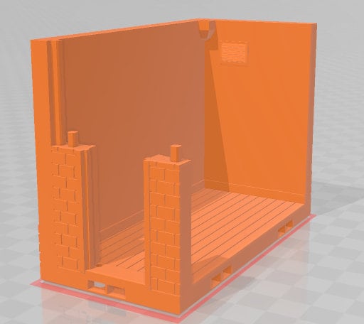 Garage Core Set Tile 4x4 Office - Pathfinder - Dungeons & Dragons - RPG - Tabletop - Terrain - 28 mm / 1" -  - Aether Studios