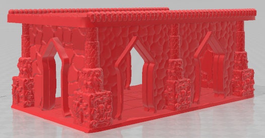 Main Temples - World of Aach'yn - Pathfinder - Dungeons & Dragons -RPG- Tabletop-Terrain-28 mm/1-AetherStudios