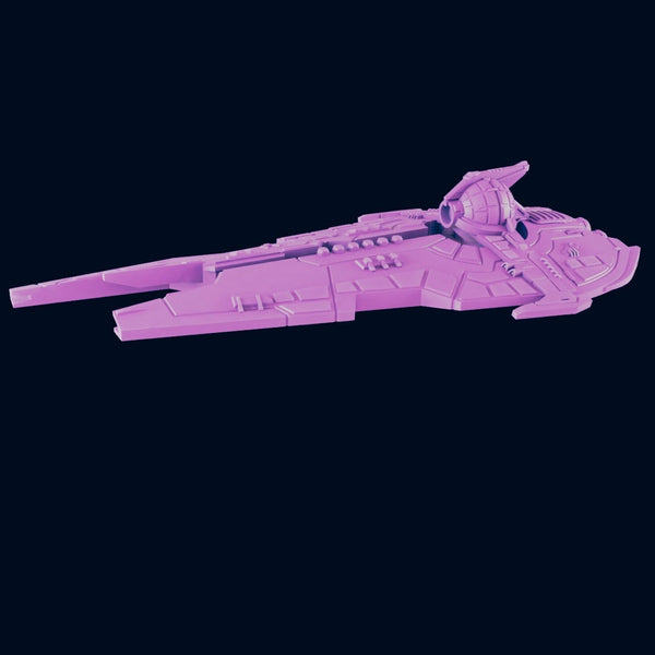 Udoxian Fleet Cruiser 2 - The Astra Nebula - Starfinder - A Billion Suns - Starmada - War Fleets - Tabletop - EC3D