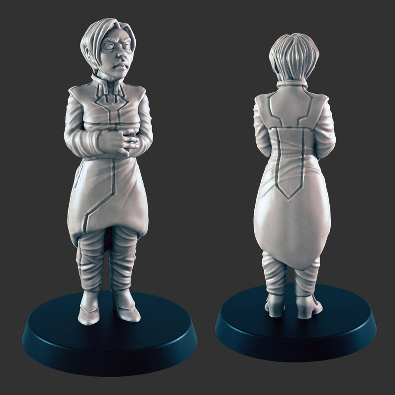 Scientists - Minis - Titus X - DND - Pathfinder - Dungeons & Dragons - Terrain - RPG - Tabletop - 28 mm / 1"