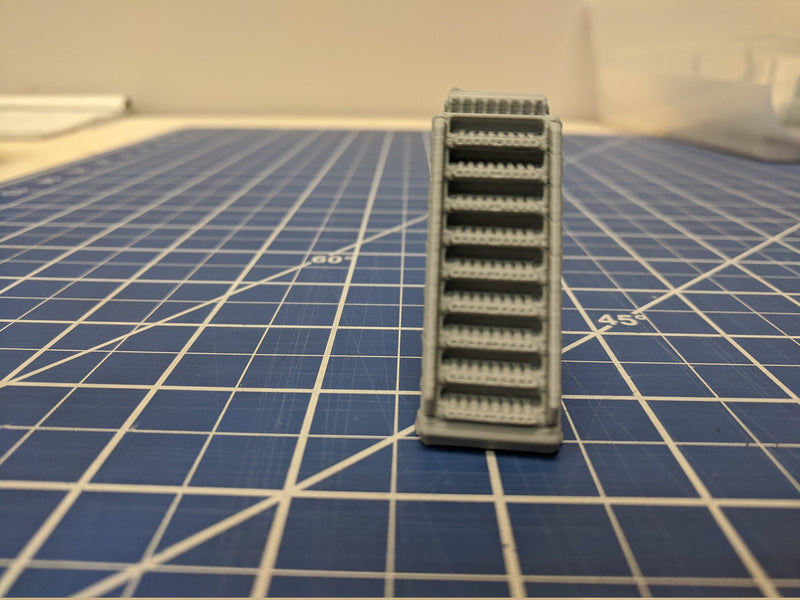 Hanger Ladder - Novus Landing - Starfinder - Cyberpunk - Science Fiction - Syfy - RPG - Tabletop - Scatter - Terrain - 28 mm / 1"