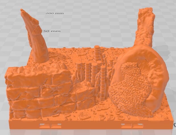 Scarlletfens Large Stones Set 1  - Swamp of Sorrows - Pathfinder - Dungeons & Dragons -RPG- Tabletop-Terrain-28 mm / 1"- Aether Studios