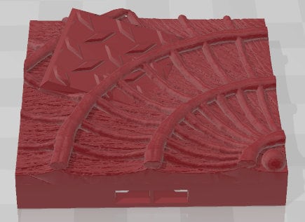 Transition Floors - Alien Lair - Pathfinder - Dungeons & Dragons -RPG- Tabletop-Terrain - 28 mm / 1" - Aether Studios