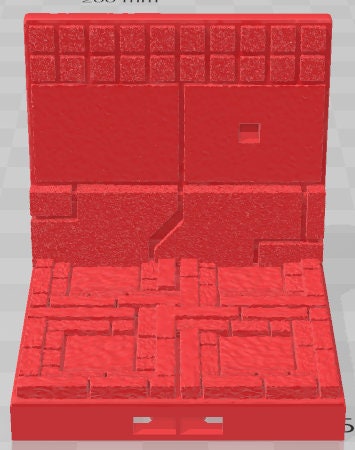 Peg Wall Tiles - Aztlan 2 Reforged - Pathfinder - Dungeons & Dragons -RPG- Tabletop-Terrain-28 mm / 1"- Aether Studios