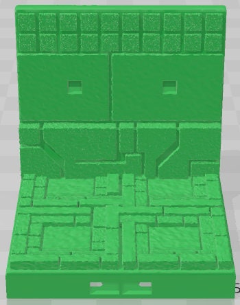 Peg Wall Tiles - Aztlan 2 Reforged - Pathfinder - Dungeons & Dragons -RPG- Tabletop-Terrain-28 mm / 1"- Aether Studios