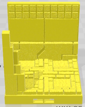 Pillars Style 1 Set 1 - Aztlan 2 Reforged - Pathfinder - Dungeons & Dragons -RPG- Tabletop-Terrain-28 mm / 1"- Aether Studios