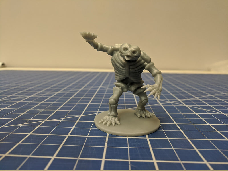 Owlbear Skeleton Mini - DND - Pathfinder - Dungeons & Dragons - RPG - Tabletop - mz4250- Miniature-28mm-1"Scale