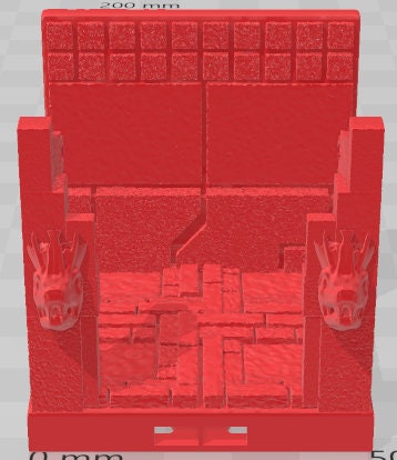 Side Doors - Aztlan 2 Reforged - Pathfinder - Dungeons & Dragons -RPG- Tabletop-Terrain-28 mm / 1"- Aether Studios