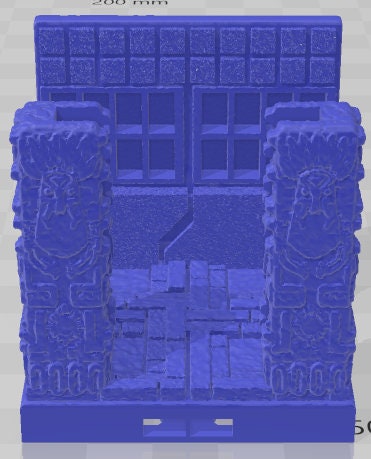 Side Doors - Aztlan 2 Reforged - Pathfinder - Dungeons & Dragons -RPG- Tabletop-Terrain-28 mm / 1"- Aether Studios