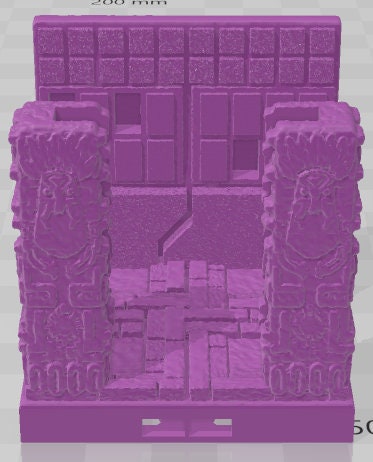 Side Doors - Aztlan 2 Reforged - Pathfinder - Dungeons & Dragons -RPG- Tabletop-Terrain-28 mm / 1"- Aether Studios