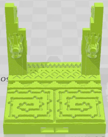 Door Frames 1 - Aztlan 4 Reforged - Pathfinder - Dungeons & Dragons -RPG- Tabletop-Terrain-28 mm / 1"- Aether Studios