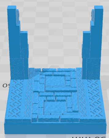 Door Frames 1 - Aztlan 4 Reforged - Pathfinder - Dungeons & Dragons -RPG- Tabletop-Terrain-28 mm / 1"- Aether Studios