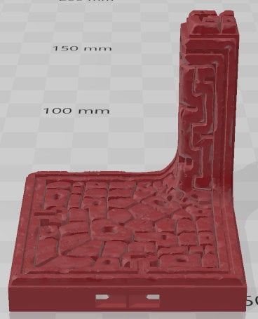 Sewer Walls - Aztlan - Pathfinder - Dungeons & Dragons -RPG- Tabletop-Terrain - 28 mm / 1" - Aether Studios
