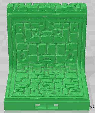 Sewer Walls - Aztlan - Pathfinder - Dungeons & Dragons -RPG- Tabletop-Terrain - 28 mm / 1" - Aether Studios