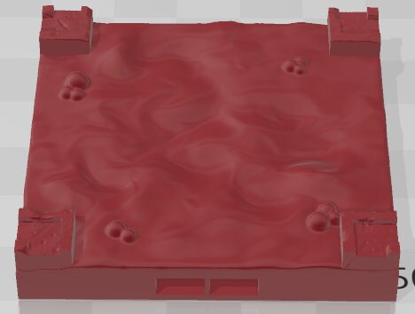 Sewer Sludge Channels Set 2 - Aztlan - Pathfinder - Dungeons & Dragons -RPG- Tabletop-Terrain - 28 mm / 1" - Aether Studios