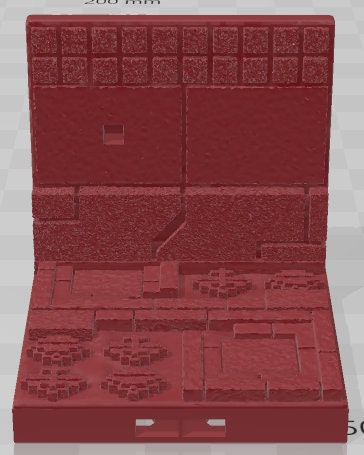 Peg Walls - Aztlan 3 Reforged B - Pathfinder - Dungeons & Dragons -RPG- Tabletop-Terrain - 28 mm / 1"- Aether Studios