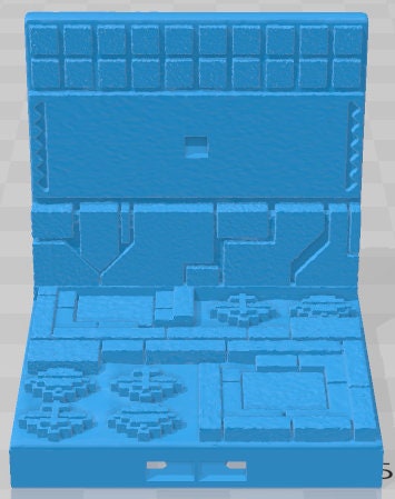 Peg Walls - Aztlan 3 Reforged B - Pathfinder - Dungeons & Dragons -RPG- Tabletop-Terrain - 28 mm / 1"- Aether Studios