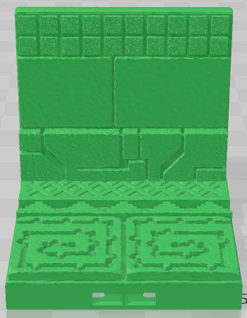 Walls - Aztlan 3 Reforged C - Pathfinder - Dungeons & Dragons -RPG- Tabletop-Terrain - 28 mm / 1"- Aether Studios