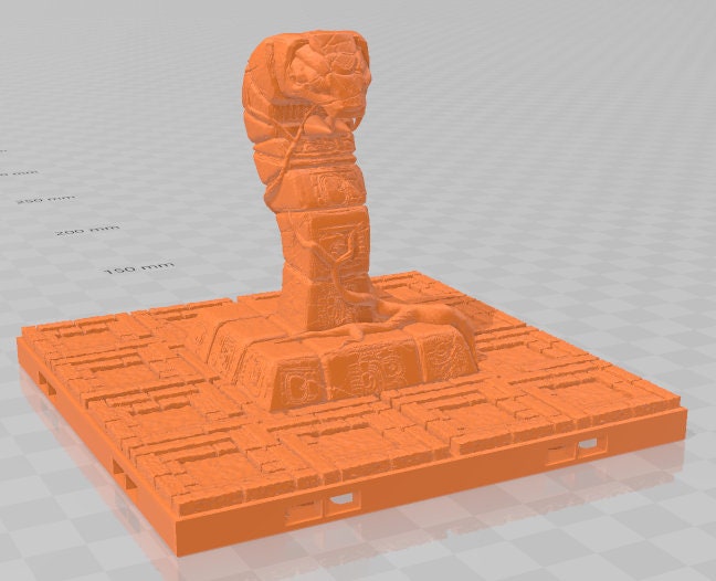 Maya Snake - Aztlan 3 Reforged - Pathfinder - Dungeons & Dragons -RPG- Tabletop-Terrain - 28 mm / 1"- Aether Studios