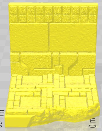 Ruins Set 2 - Aztlan 6 Swamped A - Pathfinder - Dungeons & Dragons -RPG- Tabletop-Terrain - 28 mm / 1"- Aether Studios