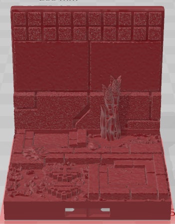 Walls - Aztlan 6 Swamped B - Pathfinder - Dungeons & Dragons -RPG- Tabletop-Terrain - 28 mm / 1"- Aether Studios