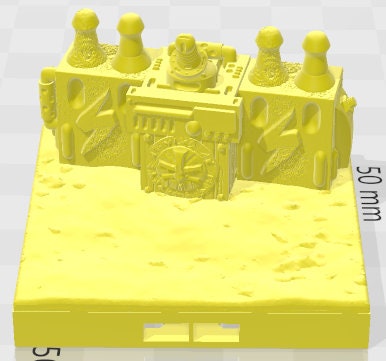 Dinoblood Derricks Tiles Set 1 - Fantasy Village -Pathfinder-Dungeons&Dragons-RPG-Tabletop-Terrain-28mm-AetherStudios
