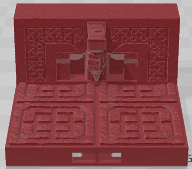 HPT 2x2 Tile Set 2 - Dwarven Half Sized Kingdom - Pathfinder - Dungeons & Dragons -RPG- Tabletop-Terrain - 28 mm / 1"- Aether Studios