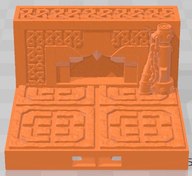 HST 2x2 Tile Set 2 - Dwarven Half Sized Kingdom - Pathfinder - Dungeons & Dragons -RPG- Tabletop-Terrain - 28 mm / 1"- Aether Studios